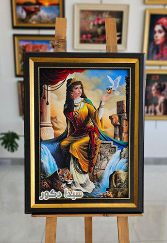 تابلو فرش طرح ایرانی